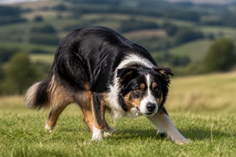Berger australien croisé Border Collie : un mélange aussi intense qu’intelligent